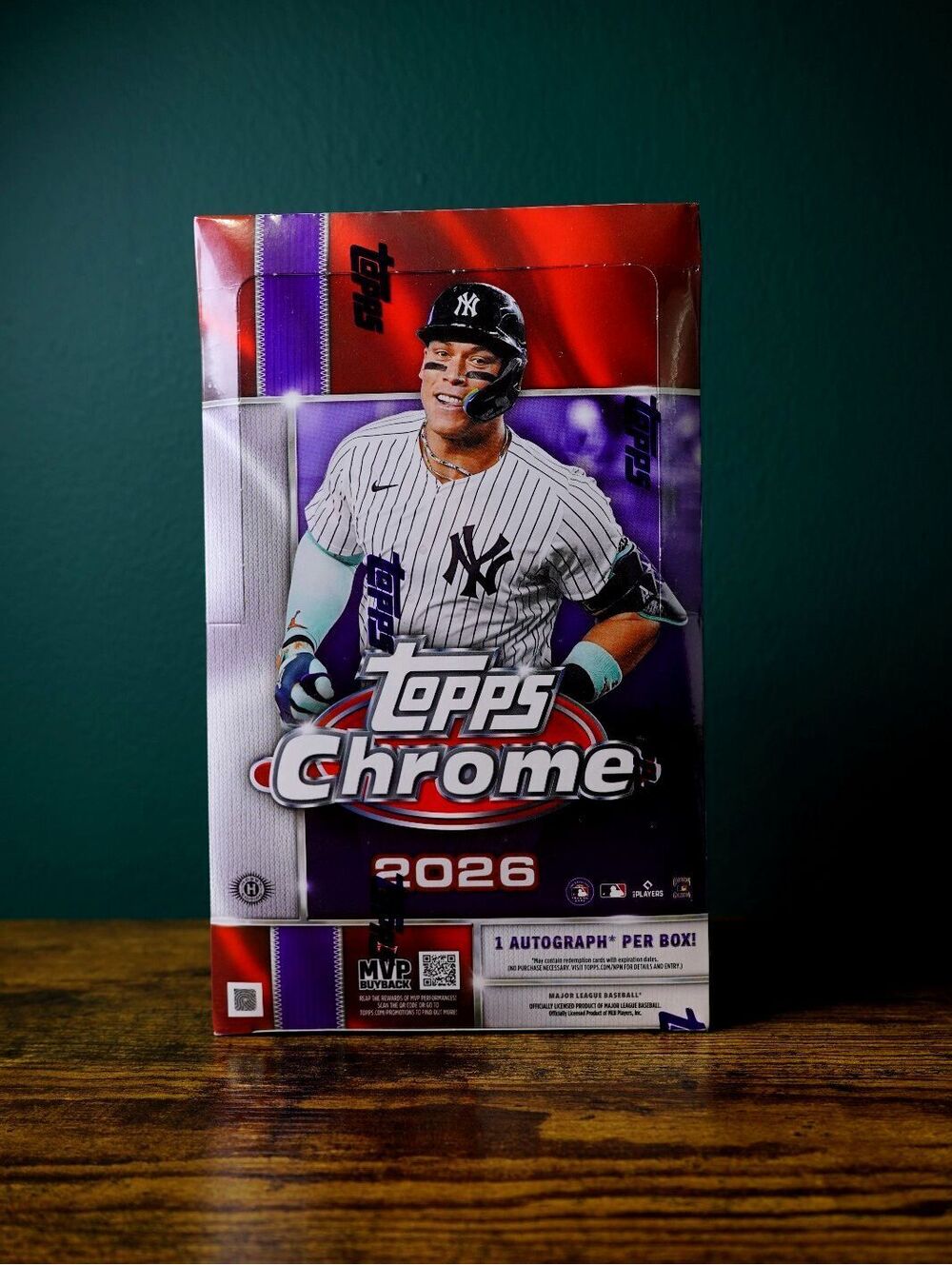 2026 Topps Chrome® Baseball - Hobby Box